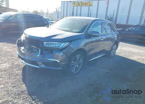 2018 Acura Mdx Technology Package Acurawatch Plus Pkg from USA, damaged, VIN 5J8YD4H56JL024111